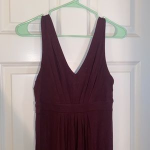 Maroon dress